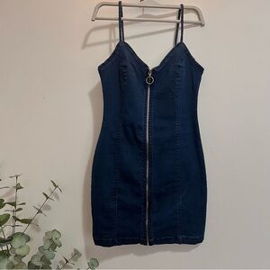 Iris Dark Blue Mini Dress